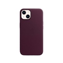 Apple Leather with Magsafe for iPhone 13 (Dark Cherry)