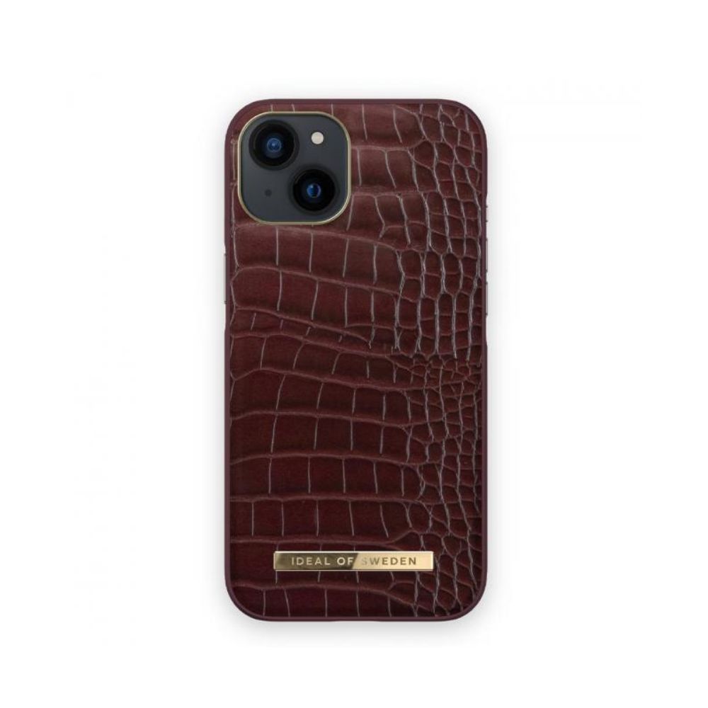 Ideal of Sweden Atelier Case for iPhone 13 (Scarlet Croco)