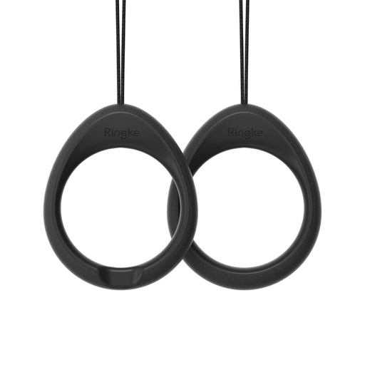 [ST605125RS] Ringke Finger Ring Strap 2 Pack (Black)