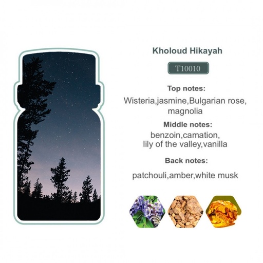 [T10010] Hikayah Perfume Oil 100ml (Kholoud)