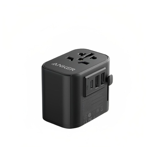 [A9212K11] Anker 312 Outlet Expanded Wall Charger (Black)