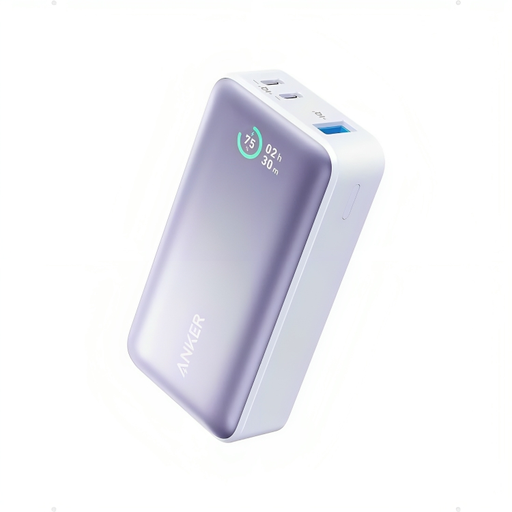 [A1256HV1] Anker 533 Power Bank (PowerCore 30W) 10000 PD (Violet)