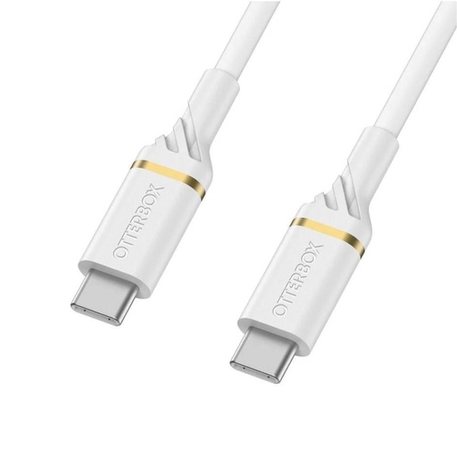 [78-52672] OtterBox USB-C to USB-C Standard Cable 1m (White)