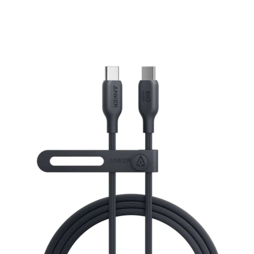 [A80F6H11] Anker 544 USB-C to USB-C Cable 140W (Bio-Nylon) (1.8m/6ft) (Black)