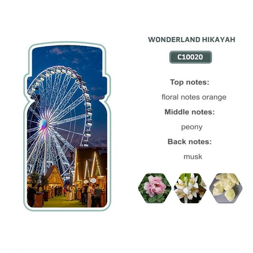 [WL0001] Hikayah Perfume Oil 100ml (Wonderland)