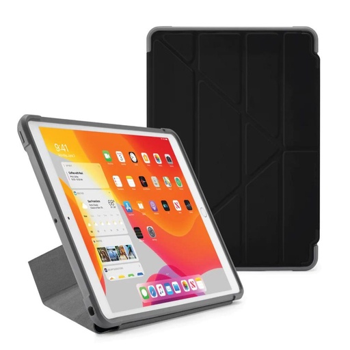 [P054-49-7] Pipetto Origami No.2 Shield Case for iPad 10.2" (Black)