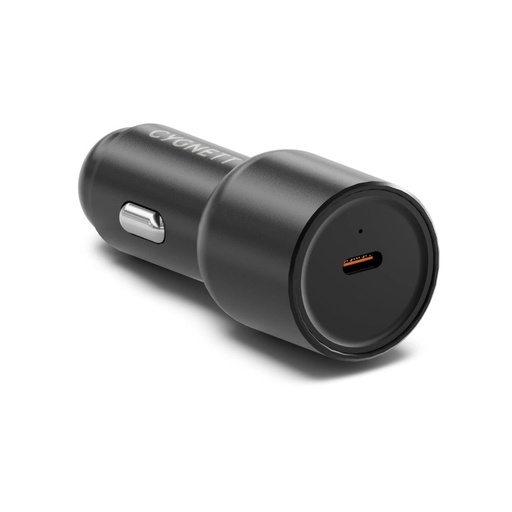 [CY4708CYCCH] Cygnett CARPOWER 65W USB-C Laptop Car Charger (Silver)