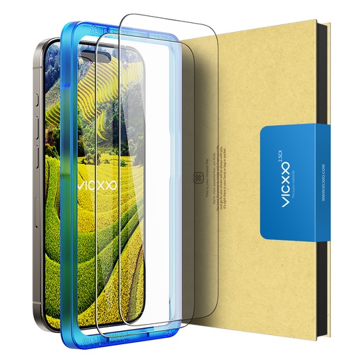 [Glas_2.5CX_IP 12 PRO MAX] Vicxxo Screen Protector 2.5CX for iPhone 12 Pro Max (Clear)