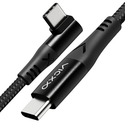 [Kaeiz_K5_CtoC_(120cm)] Vicxxo Kaeiz Nylon Braided Type C-C Cable 1.2M (Black)