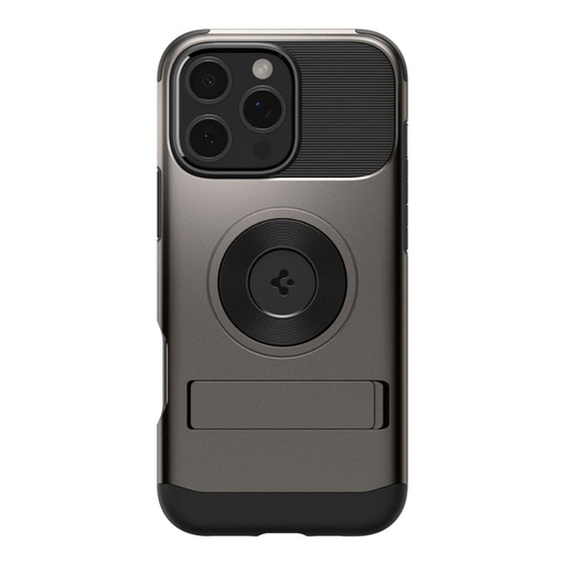 [ACS08163] Spigen  Slim Armor MagFit case for iPhone 16 Pro (Gunmetal)