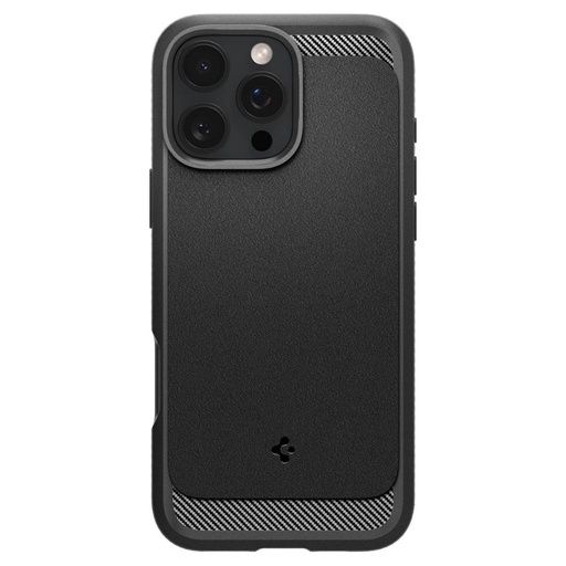 [ACS07986] Spigen Rugged Armor MagFit Case for iPhone 16 Pro Max (Matte Black)