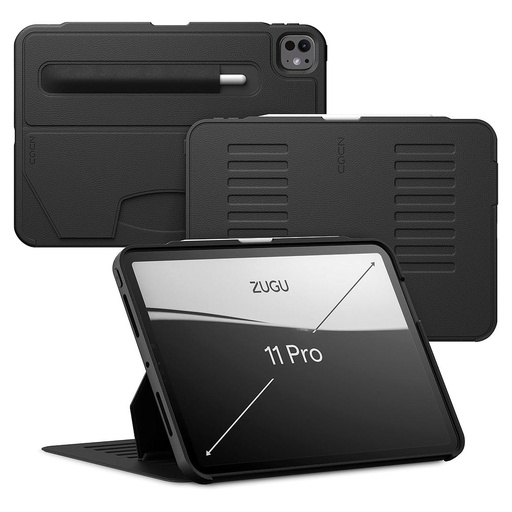 [ZG-24-PRO11BLK] ZUGU Case for iPad Pro 11" 2024 (Black)