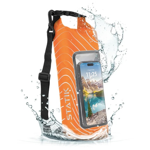 [PUP-0821-NF-ORG] Statik Marcase Waterproof Bag 2L (Orange)