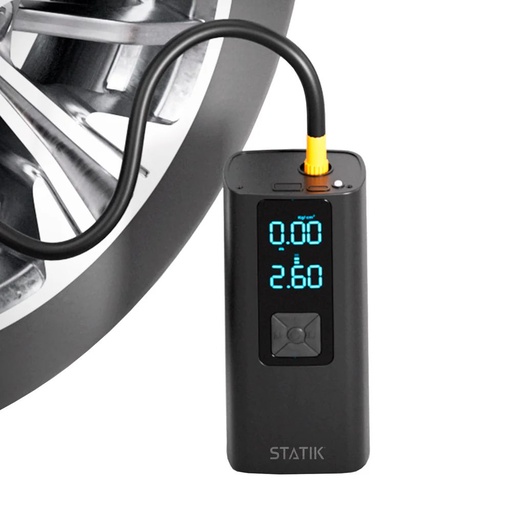 [PUP-0590] Statik TireHero Wireless Air Pump Built in Powerbank with 6000mAh
