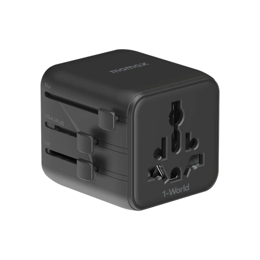 [UA19D] Momax 1-World Travel Adaptor 