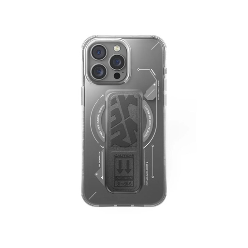 [SK-2024IPP63-HELIO-TIT] Skinarma Helio Magsafe Case With Grip For iPhone 16 Pro (Titanium)