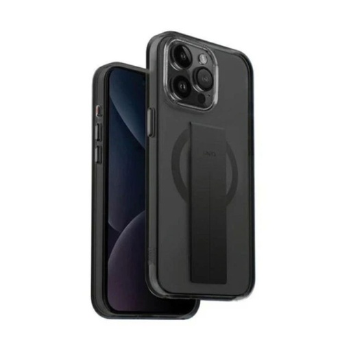 [UNIQ-IP6.1P(2023)-HELMSMK] Uniq Hybrid Heldro Mount With Stand Case for iPhone 15 Pro (Vapour Smoke)