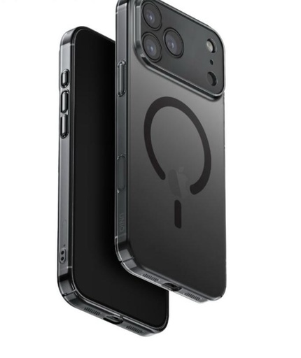 [UNIQ-IP6.3P(2025)-ASMGSMK] Uniq Airsuit MagSafe Case for iPhone 17 Pro (Glossy Smoke)