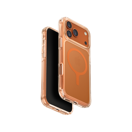 [UNIQ-IP6.9P(2025)-LXAFMFCLRVO] Uniq Hybrid Lifepro Xtreme Magsafe Case for iPhone 17 Pro Max (Frost Clear/Volt Orange)