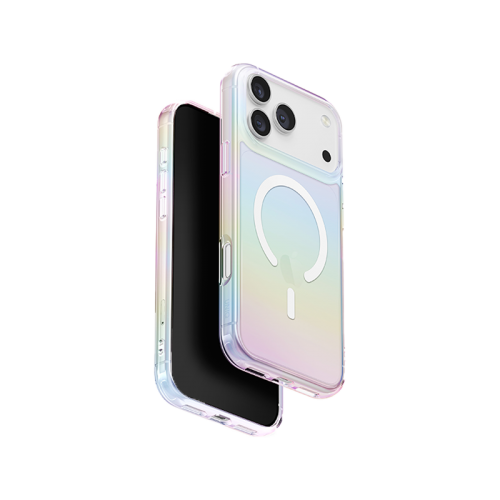 [UNIQ-IP6.9P(2025)-IRDMHQTZ] Uniq Hybrid Iridescia MagSafe Case for iPhone 17 Pro Max (Holo Quartz)