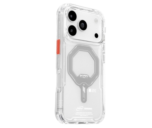 [SK-2025IPP6.3-SDOMS-CLR] SkinArma Saido MagSafe Case for iPhone 17 Pro (Clear)