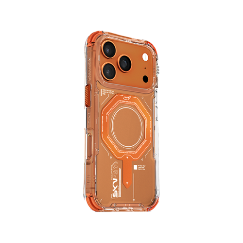 [SK-2025IPP6.3-MGMA-ORG] SkinArma Magma MagSafe Case for iPhone 17 Pro (Orange)