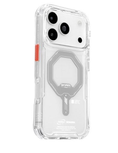 [SK-2025IPP6.9-SDOMS-CLR] SkinArma Saido MagSafe Case for iPhone 17 Pro Max (Clear)