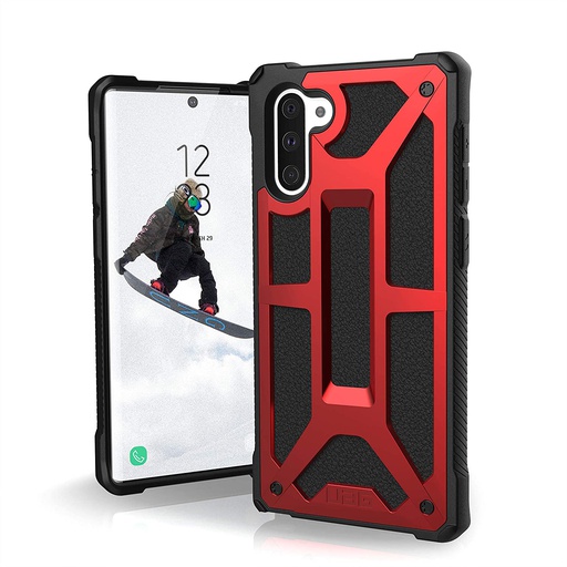 [211741119494] UAG Monarch for Galaxy Note10 (Crimson)