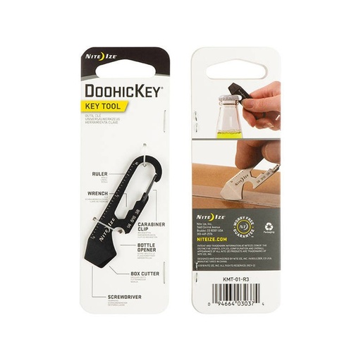 [KMT-01-R3] NiteIze Doohickey Key Tool (Black)