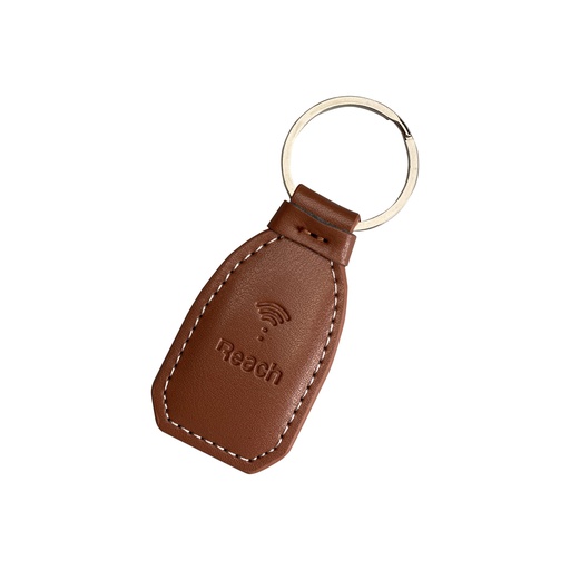 [Reach-RING-TN] Reach Top Leather Key Ring (Tan)