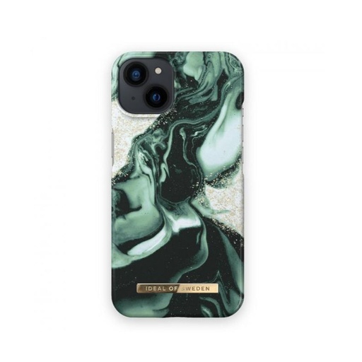 [IDFCAW21-I2161-320] Ideal of Sweden Fashion Case for iPhone 13 (Golden Olive Marble)