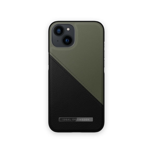 [IDACAW21-I2161-362] iDeal of Sweden Atelier iPhone 13 (Onyx Black Khaki)